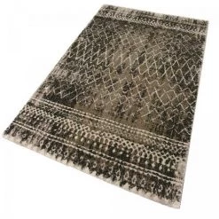 JADOREL Tapis Berbère Style 160x230 Cm Rectangulaire CASALINE KJ Marron Salon Adapté Au Chauffage Par Le Sol - Marron -Tapis et paillasson Soldes 32047592 4