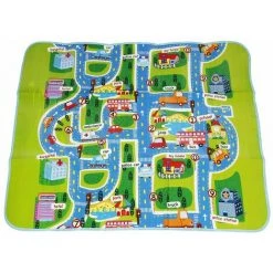 SiFree®Tapis De Jeu Rectangle Géant Circuit Voiture De Course 160x130CM Pour Bébé Enfant 7 SiFree®Tapis De Jeu Rectangle Géant Circuit Voiture De Course 160x130CM Pour Bébé Enfant -Tapis et paillasson Soldes 32327962 3
