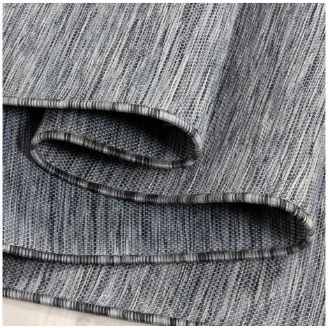 Tapis BOBOCHIC - Tapis Tissé ZUMBA Uni 80x150 Anthracite - Anthracite 4 Tapis BOBOCHIC - Tapis Tissé ZUMBA Uni 80x150 Anthracite - Anthracite – Image 4