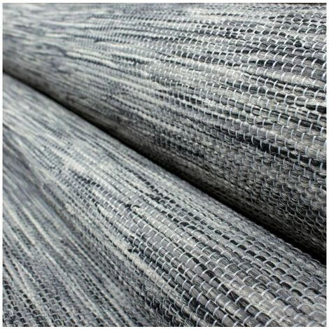 Tapis BOBOCHIC - Tapis Tissé ZUMBA Uni 80x150 Anthracite - Anthracite 5 Tapis BOBOCHIC - Tapis Tissé ZUMBA Uni 80x150 Anthracite - Anthracite – Image 5