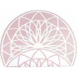 PT' Tapis Extérieur Rond En Polypropylène Fairytale Rose - Rose -Tapis et paillasson Soldes 32394590 3