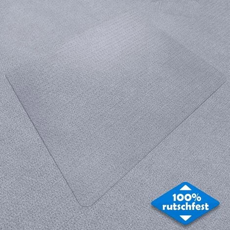 Tapis Protège-sol Neo | LxL 114 X 120 Cm | PVC | Pour Moquette | Transparent | Certeo - Transparent 1 Tapis Protège-sol Neo | LxL 114 X 120 Cm | PVC | Pour Moquette | Transparent | Certeo - Transparent