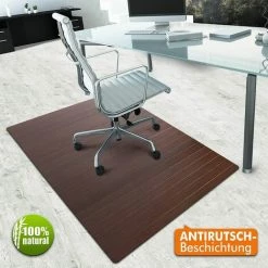 Tapis Protège-sol | Lxl 90 X 120 Cm | Bambou | Marron | Certeo - Marron 9 Tapis Protège-sol | Lxl 90 X 120 Cm | Bambou | Marron | Certeo - Marron -Tapis et paillasson Soldes 32640099 5