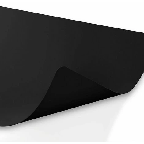 Tapis Protège-sol | Lxl 90 X 120 Cm | PP | Pour Sols Durs | Noir | Certeo - Noir 4 Tapis Protège-sol | Lxl 90 X 120 Cm | PP | Pour Sols Durs | Noir | Certeo - Noir – Image 4