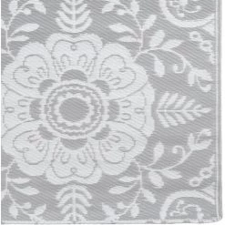 VidaXL Tapis D'extérieur Gris Clair 120x180 Cm PP - Gris -Tapis et paillasson Soldes 32699555 5