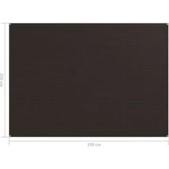 VidaXL Tapis De Tente 250x350 Cm Marron 7 VidaXL Tapis De Tente 250x350 Cm Marron -Tapis et paillasson Soldes 32815269 4
