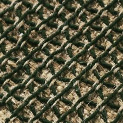 THEDECOFACTORY INDI JUTE - <p>Tapis En Jute Et Coton Vert 120x170 - Vert 8 THEDECOFACTORY INDI JUTE - <p>Tapis En Jute Et Coton Vert 120x170 - Vert -Tapis et paillasson Soldes 32818999 4