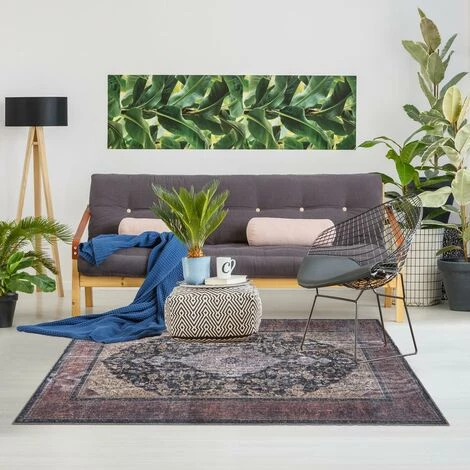 JADOREL Tapis Orient Style 75x300 Cm Rectangulaire AFSHAN VINTAGE Beige Couloir Adapté Au Chauffage Par Le Sol - Beige 1 JADOREL Tapis Orient Style 75x300 Cm Rectangulaire AFSHAN VINTAGE Beige Couloir Adapté Au Chauffage Par Le Sol - Beige