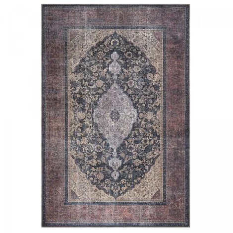 JADOREL Tapis Orient Style 75x300 Cm Rectangulaire AFSHAN VINTAGE Beige Couloir Adapté Au Chauffage Par Le Sol - Beige 2 JADOREL Tapis Orient Style 75x300 Cm Rectangulaire AFSHAN VINTAGE Beige Couloir Adapté Au Chauffage Par Le Sol - Beige – Image 2