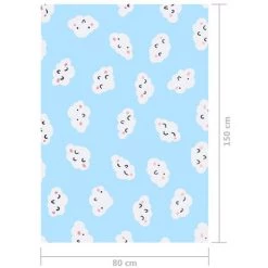 ASUPERMALL Tapis Imprime Multicolore 80x150 Cm Tissu -Tapis et paillasson Soldes 33375424 5