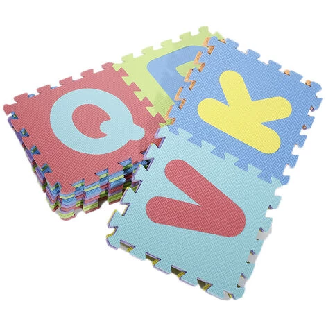 YONGQING®Puzzle Tapis Mousse Non-toxique 36 Pcs Jeu éducatif Enfants De Développement Doux Tapis, Bébé Jouer Puzzle Nombre/lettre Tapis - Coloré 1 YONGQING®Puzzle Tapis Mousse Non-toxique 36 Pcs Jeu éducatif Enfants De Développement Doux Tapis, Bébé Jouer Puzzle Nombre/lettre Tapis - Coloré