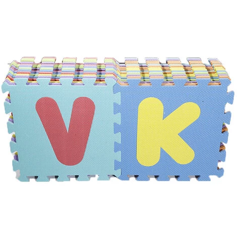 YONGQING®Puzzle Tapis Mousse Non-toxique 36 Pcs Jeu éducatif Enfants De Développement Doux Tapis, Bébé Jouer Puzzle Nombre/lettre Tapis - Coloré 3 YONGQING®Puzzle Tapis Mousse Non-toxique 36 Pcs Jeu éducatif Enfants De Développement Doux Tapis, Bébé Jouer Puzzle Nombre/lettre Tapis - Coloré – Image 3