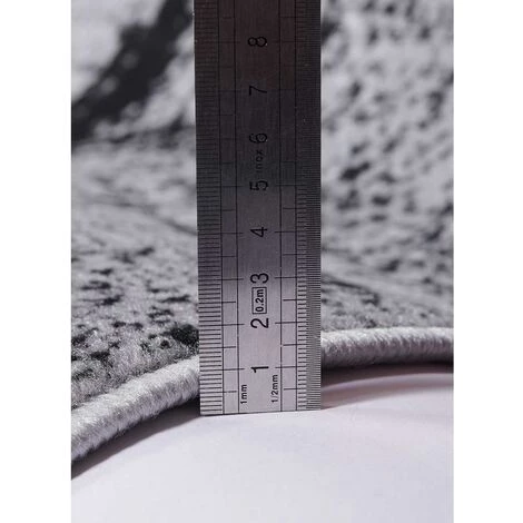 UNAMOURDETAPIS Tapis Salon 60x110 Cm Rectangulaire AF TABLO Gris Entrée Adapté Au Chauffage Par Le Sol - Gris 4 UNAMOURDETAPIS Tapis Salon 60x110 Cm Rectangulaire AF TABLO Gris Entrée Adapté Au Chauffage Par Le Sol - Gris – Image 4