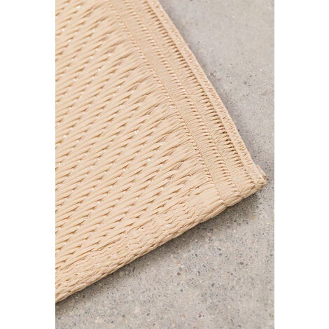 Tapis D'extérieur Tanida SKLUM Polypropylène - Brun Blé 150x240 Cm 3 Tapis D'extérieur Tanida SKLUM Polypropylène - Brun Blé 150x240 Cm – Image 3