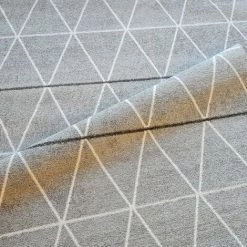 JADOREL Tapis Salon 60x110 Cm Rectangulaire LEYSAN Gris Entrée Adapté Au Chauffage Par Le Sol - Gris 7 JADOREL Tapis Salon 60x110 Cm Rectangulaire LEYSAN Gris Entrée Adapté Au Chauffage Par Le Sol - Gris -Tapis et paillasson Soldes 33594131 4