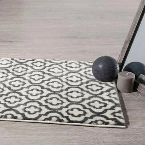 ATMOSPHERA, CRATEUR D'INTRIEUR Tapis Déco Rectangulaire "Marvin" 60x90cm Ecru 4 ATMOSPHERA, CRATEUR D'INTRIEUR Tapis Déco Rectangulaire "Marvin" 60x90cm Ecru – Image 4