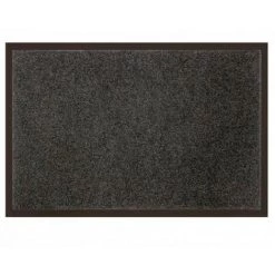 Paris Prix - Tapis D'entrée Antipoussière "telio" 80x120cm Gris