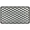 Paris Prix - Tapis D'entrée En Pvc "grille" 34x58cm Noir