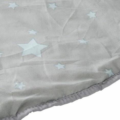 ATMOSPHERA FOR KIDS Tapis Déco Enfant "Étoiles" 120cm Gris 2 ATMOSPHERA FOR KIDS Tapis Déco Enfant "Étoiles" 120cm Gris – Image 2