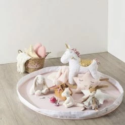 ATMOSPHERA FOR KIDS Tapis De Jeux & Rangement "2 En 1" 140cm Rose 6 ATMOSPHERA FOR KIDS Tapis De Jeux & Rangement "2 En 1" 140cm Rose -Tapis et paillasson Soldes 33662025 3