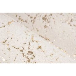 Paris Prix - Tapis Géométrique à Poils Longs "bijou" Crème & Or 80 X 150 Cm 6 Paris Prix - Tapis Géométrique à Poils Longs "bijou" Crème & Or 80 X 150 Cm -Tapis et paillasson Soldes 33669232 3