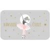 Paris Prix - Tapis Enfant Déco "danseuse étoile" 45x75cm Gris