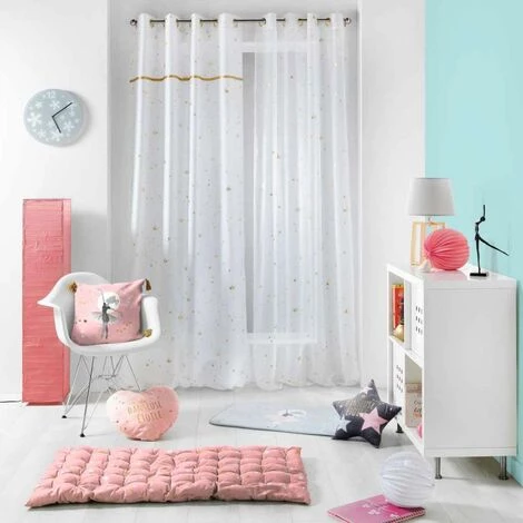 Paris Prix - Tapis Enfant Déco "danseuse étoile" 45x75cm Gris 2 Paris Prix - Tapis Enfant Déco "danseuse étoile" 45x75cm Gris – Image 2