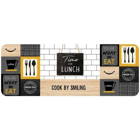 Paris Prix - Tapis Déco Mousse "arrina" 45x120cm Multicolore 1 Paris Prix - Tapis Déco Mousse "arrina" 45x120cm Multicolore