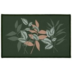 Paris Prix - Tapis Imprimé Déco "jardin Intérieur" 50x80cm Vert