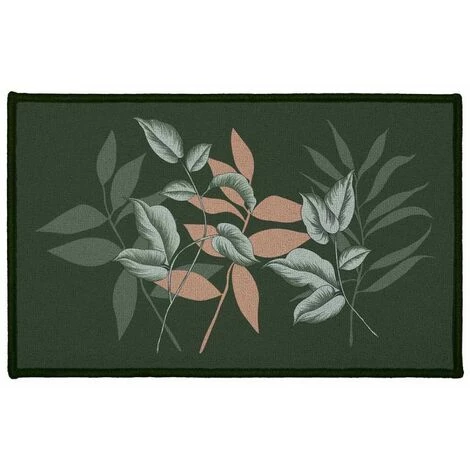Paris Prix - Tapis Imprimé Déco "jardin Intérieur" 50x80cm Vert 1 Paris Prix - Tapis Imprimé Déco "jardin Intérieur" 50x80cm Vert