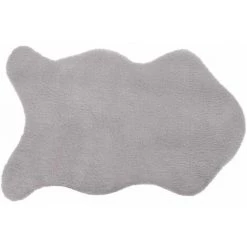 ATMOSPHERA, CRATEUR D'INTRIEUR Tapis Imitation Fourrure "Doucea" 60x90cm Gris