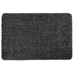 Paris Prix - Tapis D'entrée Anti-déparant "absorbant" 40x60cm Noir