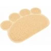 Paris Prix - Tapis Repas Pour Chien & Chat "pattes" 40cm Naturel