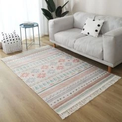 SWAGX Tapis De Tissés Bohème Tapis De Sol 60x90CM Type1