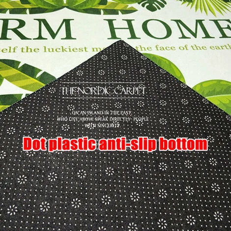 SWAGX Tapis De Sol De Cuisine 2PCS Paillasson Absorbant Antidérapant A 2 SWAGX Tapis De Sol De Cuisine 2PCS Paillasson Absorbant Antidérapant A – Image 2