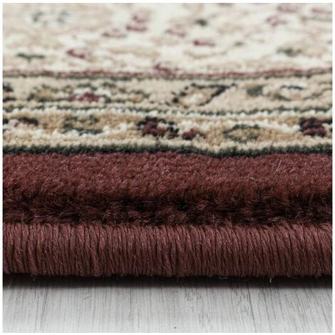 Tapis BOBOCHIC - Tapis Poils Courts CASABLANCA Motif Oriental 80x150 Rouge - Rouge 3 Tapis BOBOCHIC - Tapis Poils Courts CASABLANCA Motif Oriental 80x150 Rouge - Rouge – Image 3