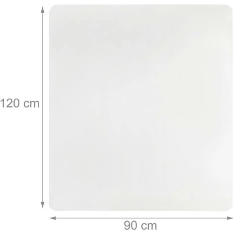 Relaxdays Tapis De Protection Sol, Chaise De Bureau, 90 X 120,protection Chaise Parquet Lino, Antidérapant, Transparent 4 Relaxdays Tapis De Protection Sol, Chaise De Bureau, 90 X 120,protection Chaise Parquet Lino, Antidérapant, Transparent – Image 4