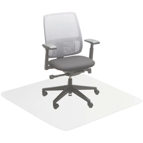 Relaxdays Tapis De Protection Sol, Chaise De Bureau, 120x120, Protection Chaise Parquet Lino, Antidérapant, Transparent 3 Relaxdays Tapis De Protection Sol, Chaise De Bureau, 120x120, Protection Chaise Parquet Lino, Antidérapant, Transparent – Image 3