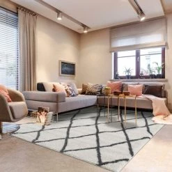 60x110 - Jadorel Tapis Berbère Salon 60x110 Cm Entrée Interieur Shaggy Style Crème SG Extra Doux - Crème