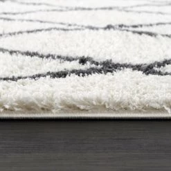 60x110 - Jadorel Tapis Berbère Salon 60x110 Cm Entrée Interieur Shaggy Style Crème SG Extra Doux - Crème -Tapis et paillasson Soldes 33765351 4