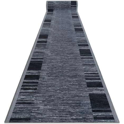 RUGSX TAPIS DE COULOIR Antidérapant ADAGIO Gris Nuances De Gris Et Argent 80x300 Cm 1 RUGSX TAPIS DE COULOIR Antidérapant ADAGIO Gris Nuances De Gris Et Argent 80x300 Cm