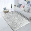 BEARSU Tapis De Luxe En Fausse Fourrure De Mouton Doux Pour Le Chevet