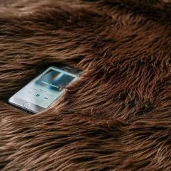 BEARSU Tapis De Luxe En Fausse Fourrure De Mouton Doux Pour Le Chevet 9 BEARSU Tapis De Luxe En Fausse Fourrure De Mouton Doux Pour Le Chevet -Tapis et paillasson Soldes 33986581 5