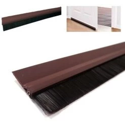 EDM Coupe-froid B. Porte Rigide Marron 1m