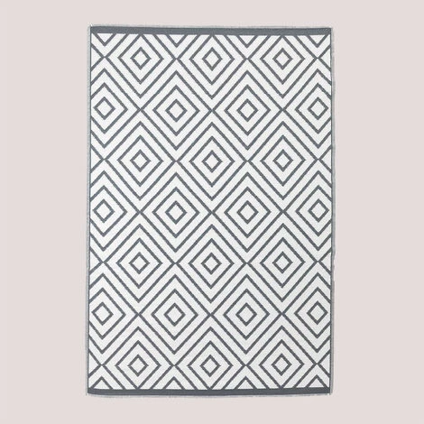 Tapis D'Extérieur (271x182 Cm) Neya SKLUM Polypropylène - Gris Graphite 1 Tapis D'Extérieur (271x182 Cm) Neya SKLUM Polypropylène - Gris Graphite