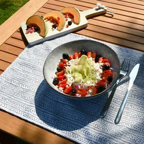 ALICE'S GARDEN Collection ETHNIQUE - Lot De 8 Sets De Table Réversibles En Polyester 35x50cm - Imprimé Ethnique 5 ALICE'S GARDEN Collection ETHNIQUE - Lot De 8 Sets De Table Réversibles En Polyester 35x50cm - Imprimé Ethnique – Image 5