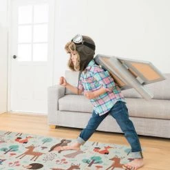 Relaxdays Tapis De Jeux Bébé, Animaux De La Forêt, Sans Substances Nocives, Lavable, HLP 1x195x150 Cm, Mousse, Coloré -Tapis et paillasson Soldes 34260465 4