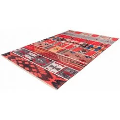 DELADECO Tapis Ethnique Extérieur Et Intérieur Berbère Baïkal Multicolore 75x150 - Multicolore -Tapis et paillasson Soldes 34360772 3