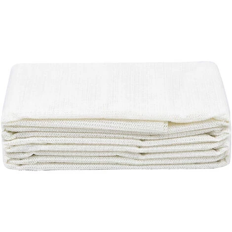ASUPERMALL Tapis De Tente 100x500 Cm Blanc 2 ASUPERMALL Tapis De Tente 100x500 Cm Blanc – Image 2