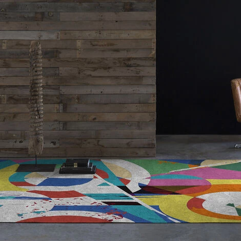 Tapis RODIER FUTURE Multicolore 80x150 Cm - Multicolore 2 Tapis RODIER FUTURE Multicolore 80x150 Cm - Multicolore – Image 2